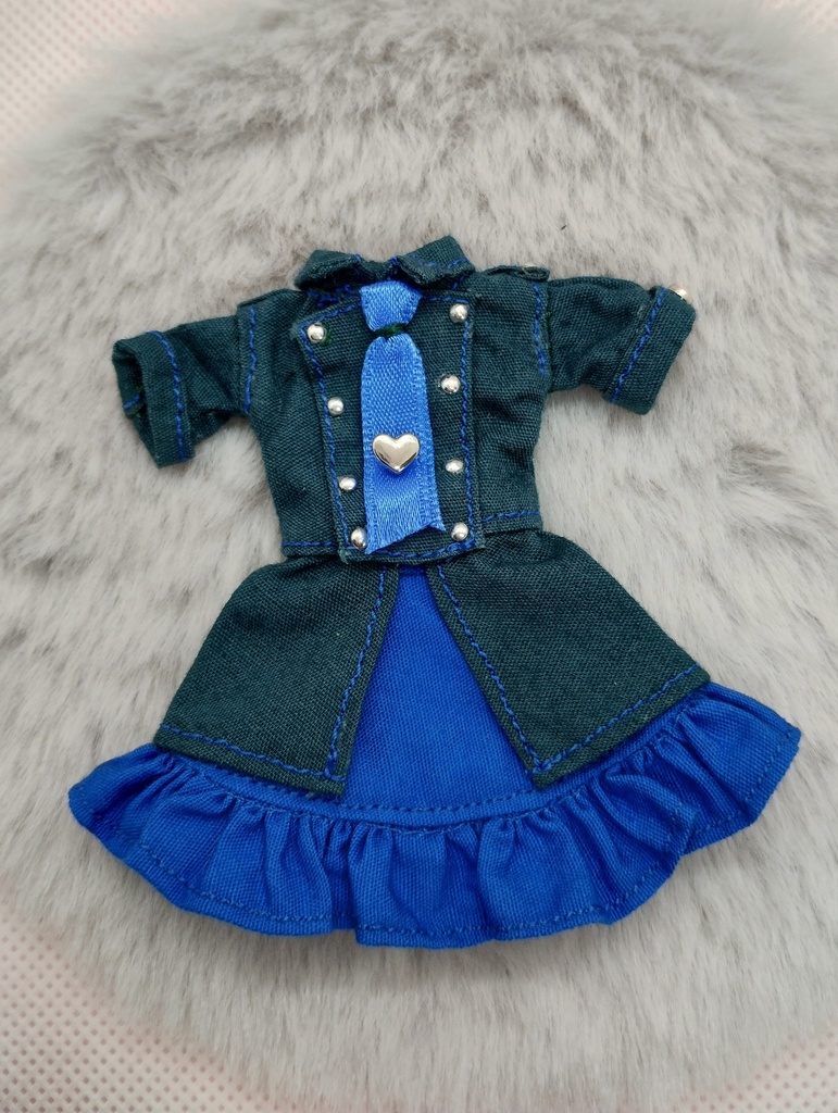 1/12 ミリタリーテイストワンピース