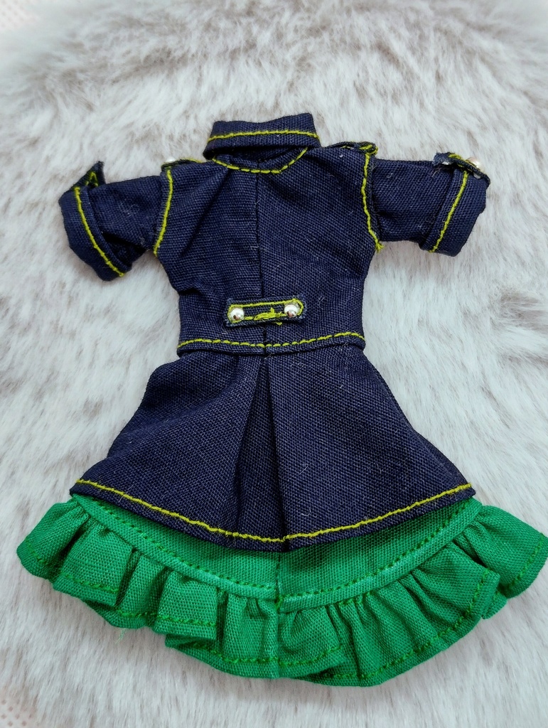 1/12 ミリタリーテイストワンピース