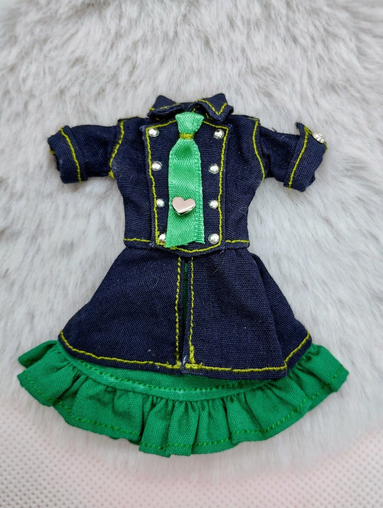 1/12 ミリタリーテイストワンピース