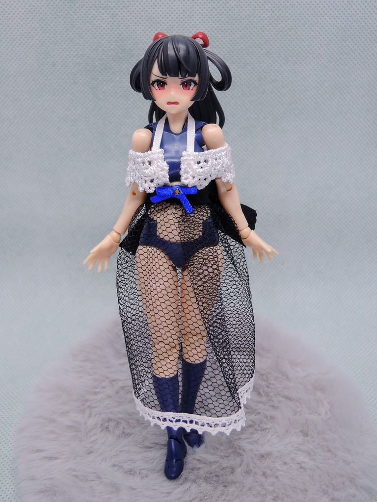 1/12　シースルーワンピースドレス