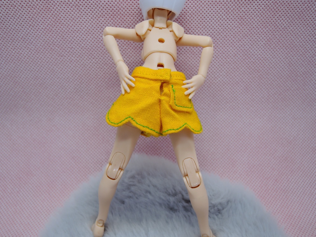 お花のショートパンツ