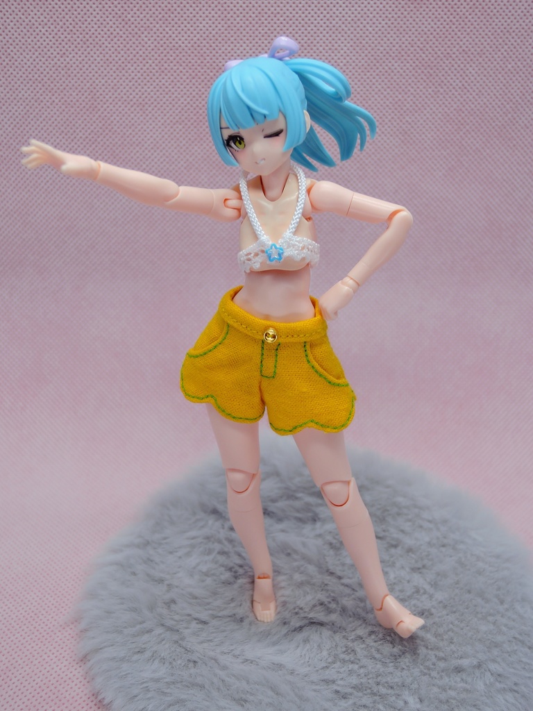 お花のショートパンツ