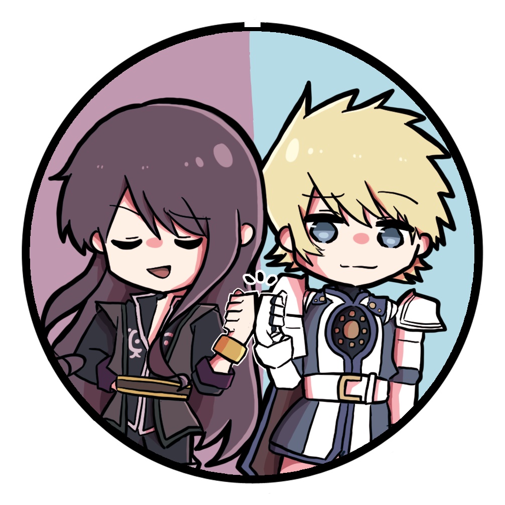 【TOV】自己満缶バッジ ユーリ&フレン