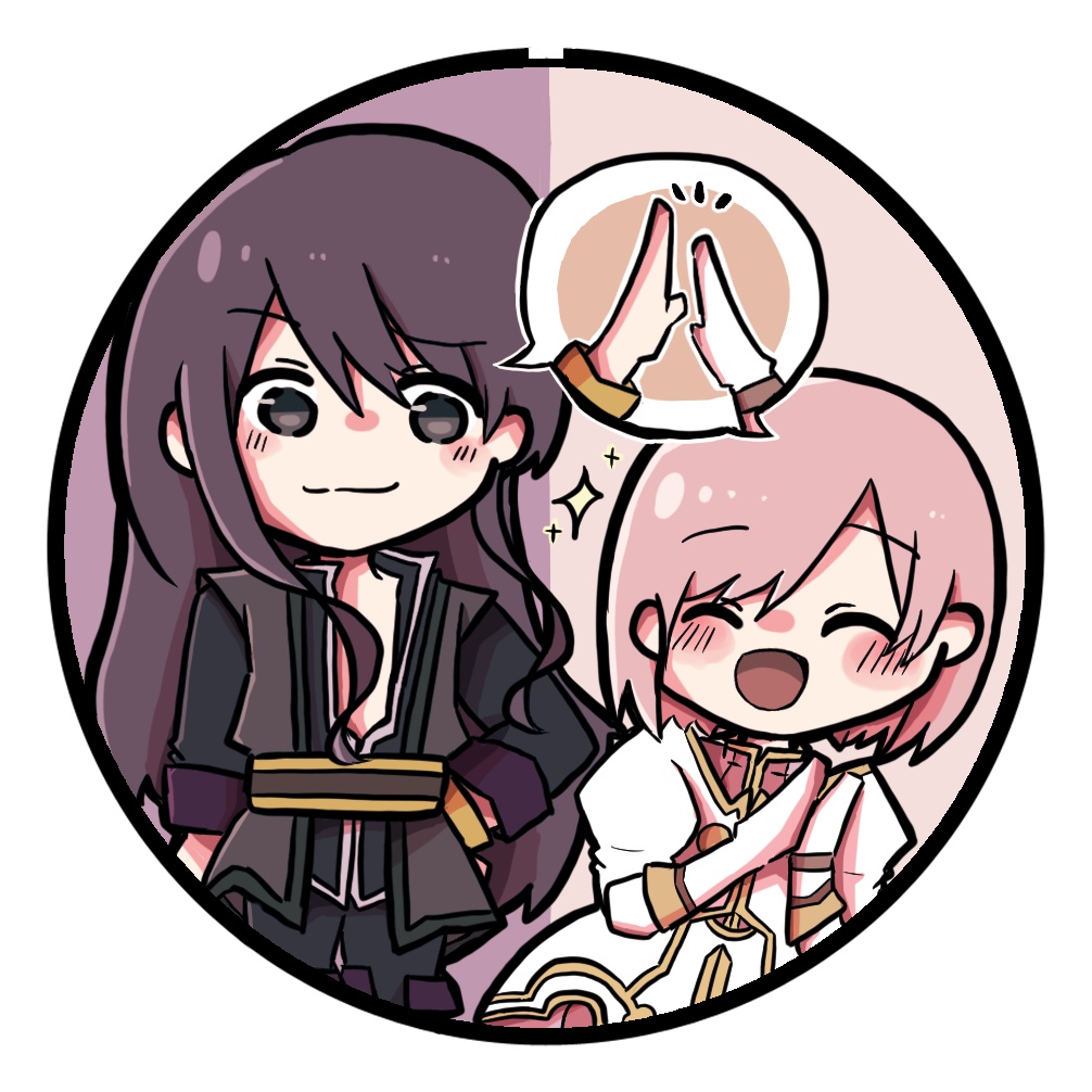 【TOV】自己満缶バッジ ユーリ&エステル