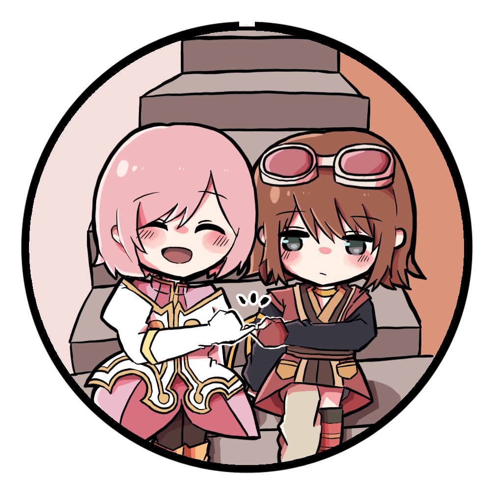 【TOV】自己満缶バッジ エステル&リタ