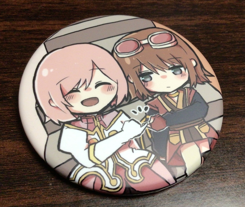 【TOV】自己満缶バッジ エステル&リタ