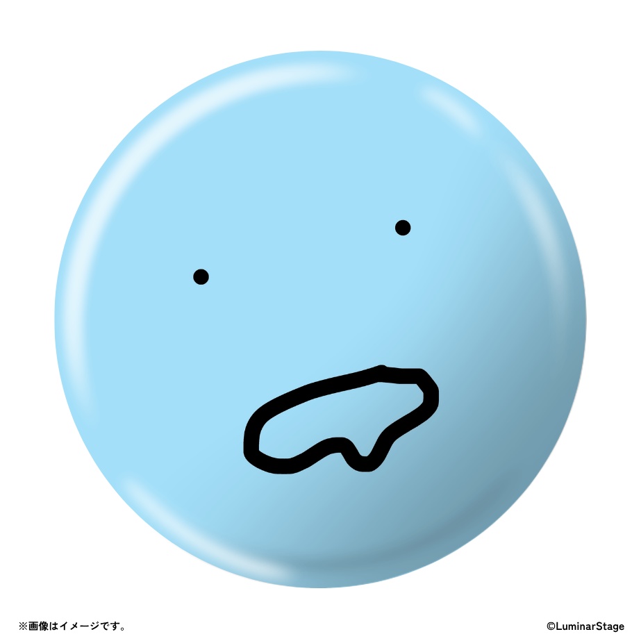 勿忘リイ　オリジナルイラスト缶バッジ