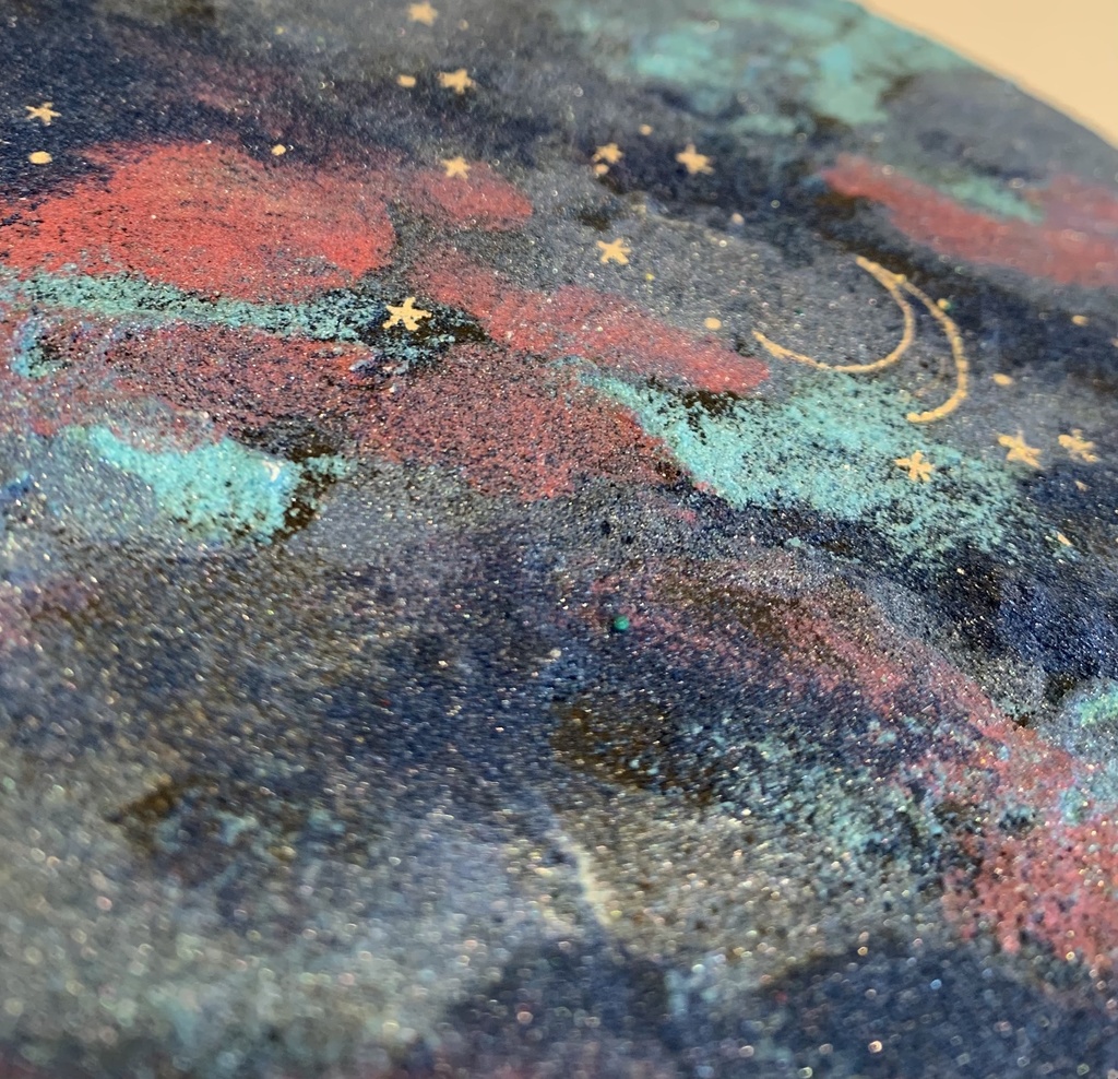 地獄ちゃんの日本画③