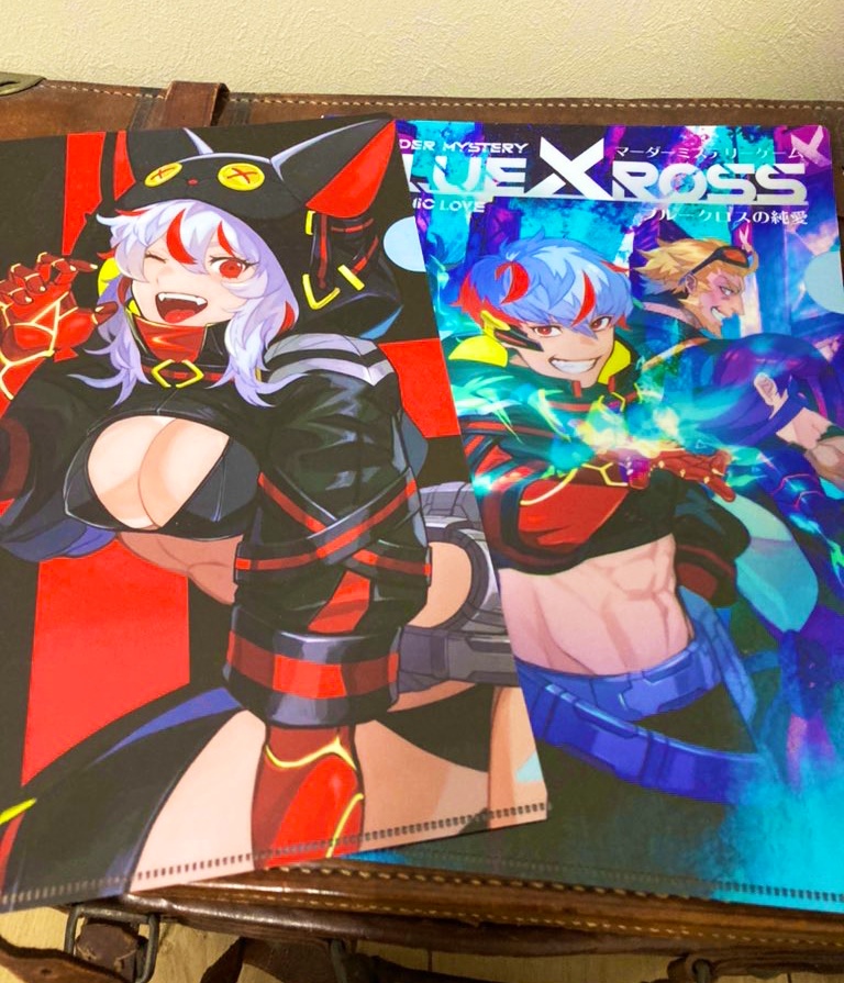 『ブルークロスの純愛』クリアファイル