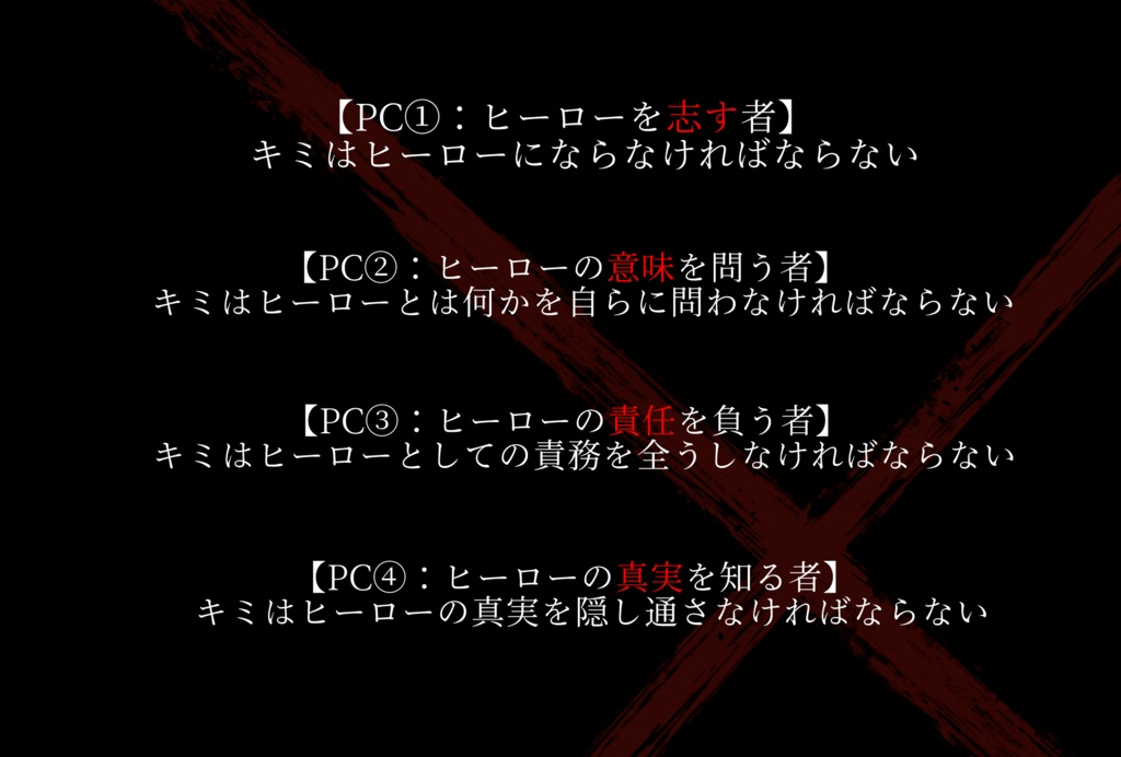 書籍版『Hero's X』