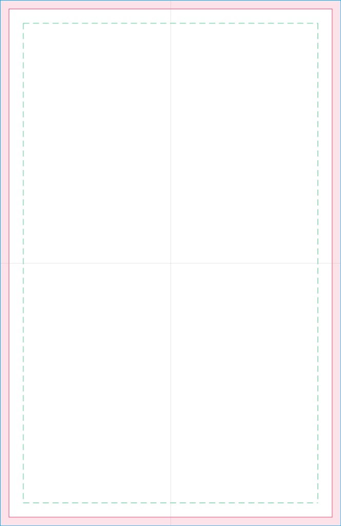 【同人誌入稿】トンボ・塗り足し済みPSDテンプレート集(B5/A5/A4/B6/文庫/新書2種・全28枚)