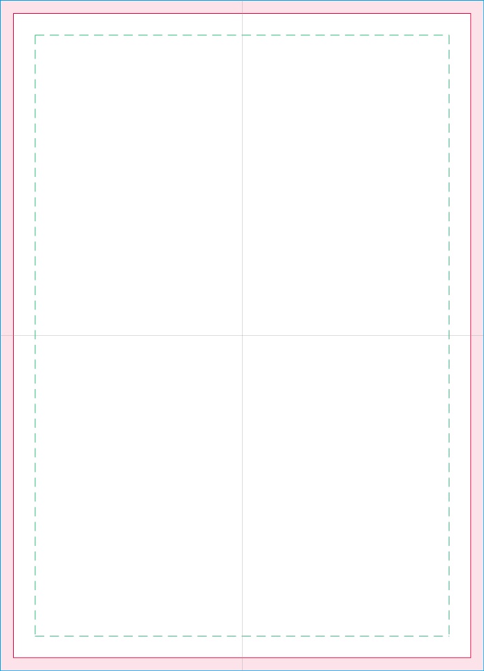 【同人誌入稿】トンボ・塗り足し済みPSDテンプレート集(B5/A5/A4/B6/文庫/新書2種・全28枚)
