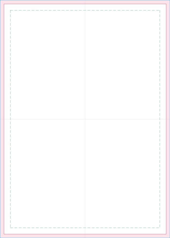 【同人誌入稿】トンボ・塗り足し済みPSDテンプレート集(B5/A5/A4/B6/文庫/新書2種・全28枚)