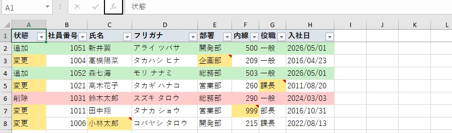 【無料体験版】差分チェッカー|Excel・CSVの違いを色分けで見つけるソフト(Windows)