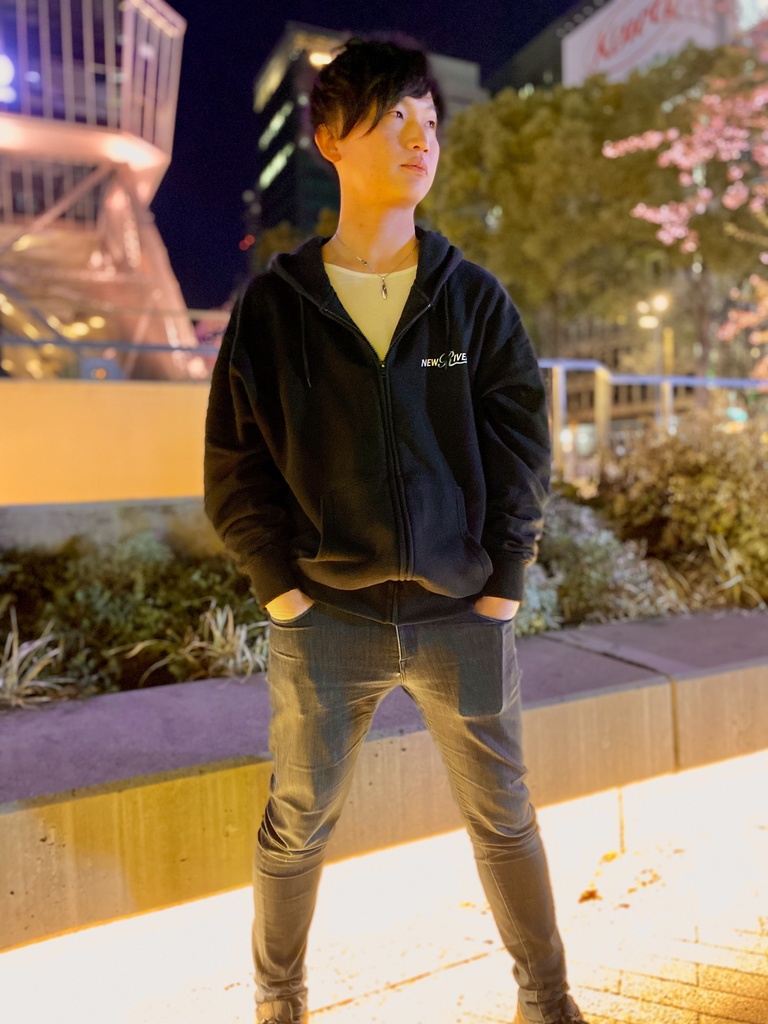 【数量限定版】ジップパーカー オーバーサイズ  N/R NEW RIVER