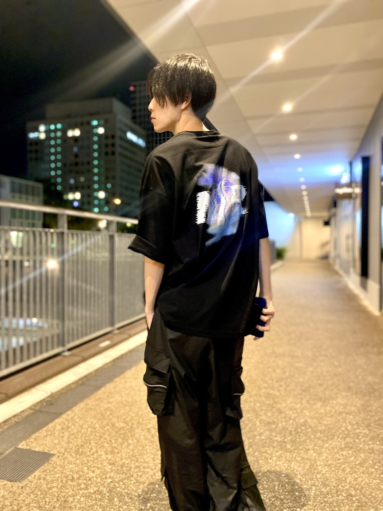 【Model:Ka1To】ビッグシルエット Tシャツ N/R NEW RIVER メンズ XL
