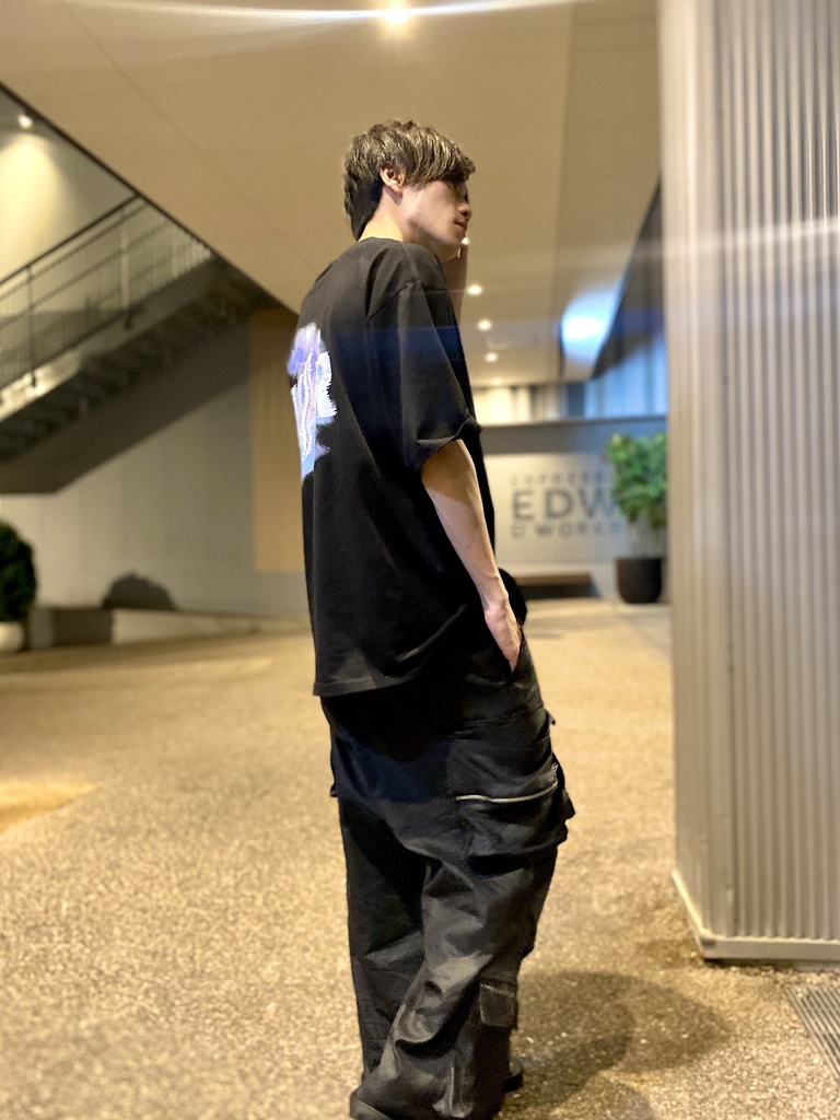 【Model:Ka1To】ビッグシルエット Tシャツ N/R NEW RIVER メンズ XL