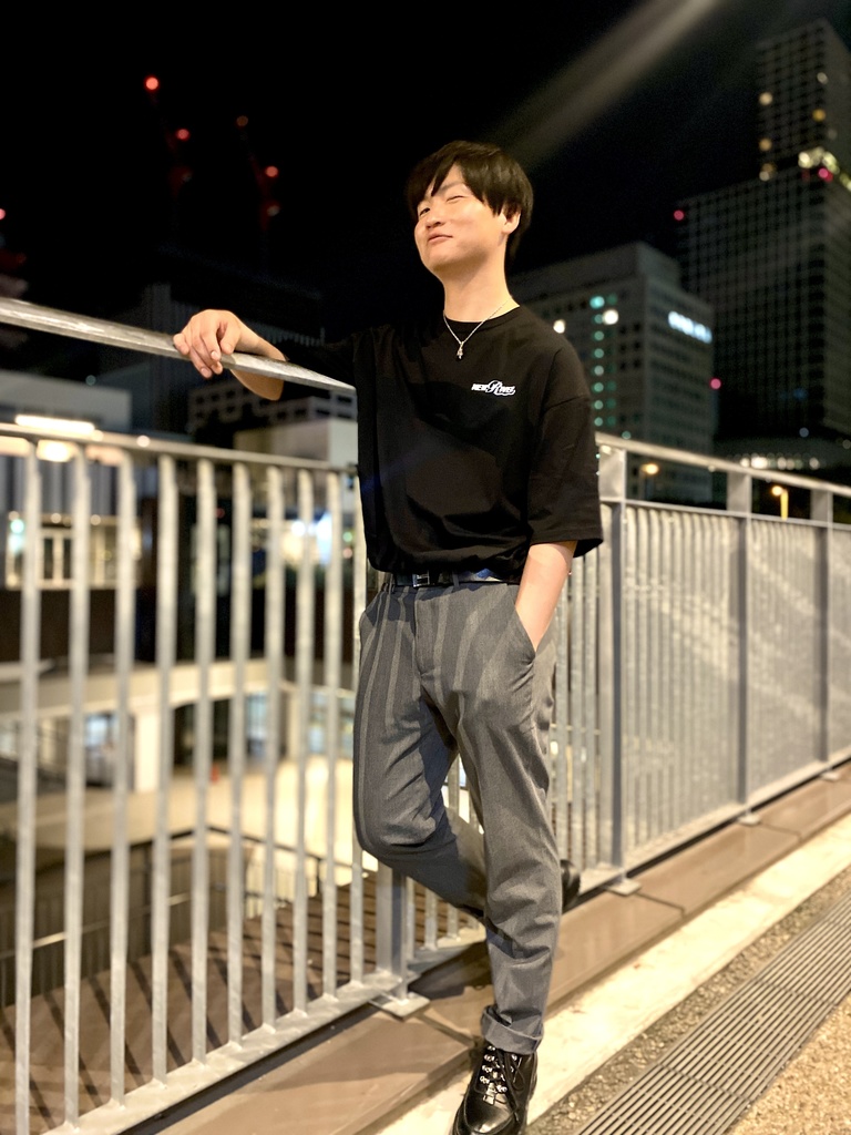 【Model:けんてぃ】ビッグシルエット Tシャツ N/R NEW RIVER メンズ XL