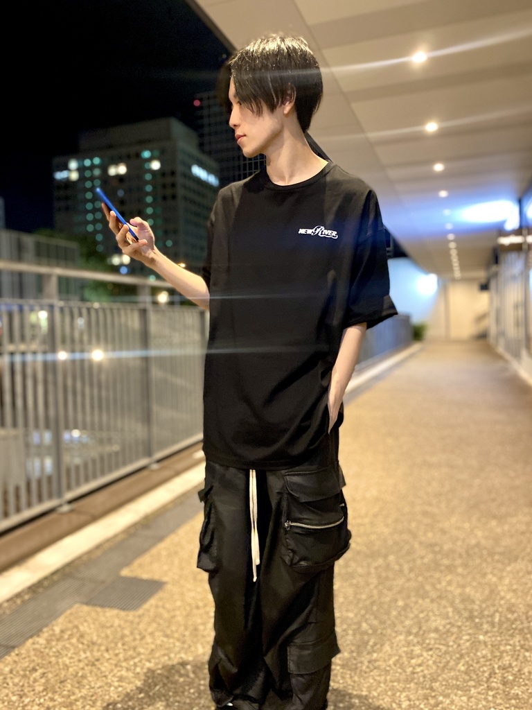 【数量限定版】ビッグシルエット Tシャツ N/R NEW RIVER メンズ XL