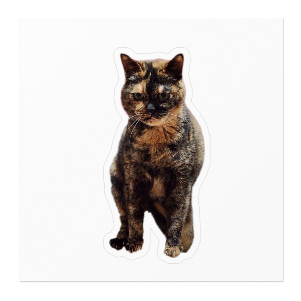 ハルちゃんウンチングステッカー