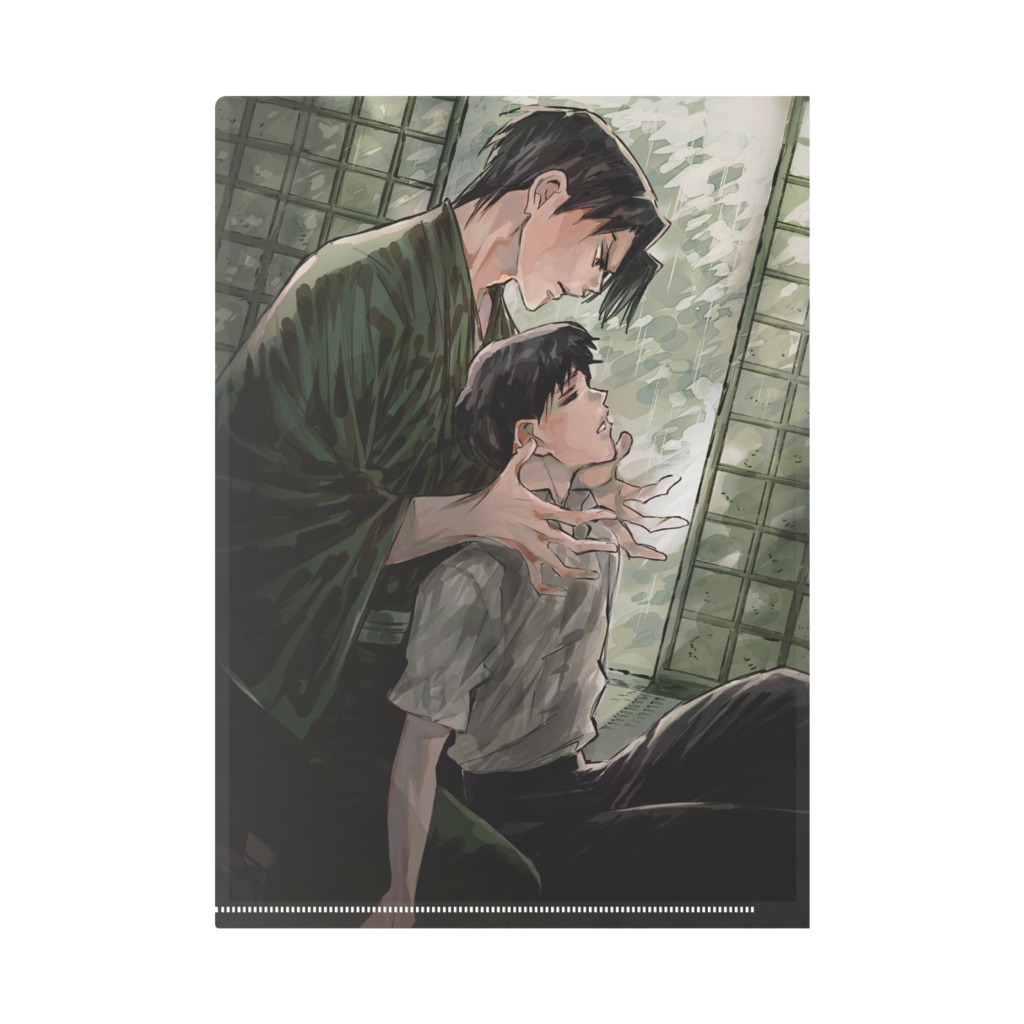 梅雨らしいクリアファイル