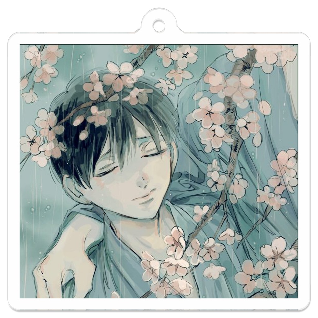 櫻の雨キーホルダー