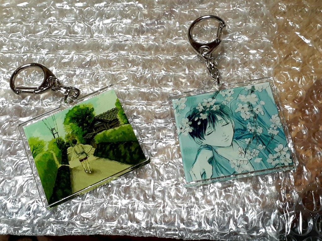 櫻の雨キーホルダー