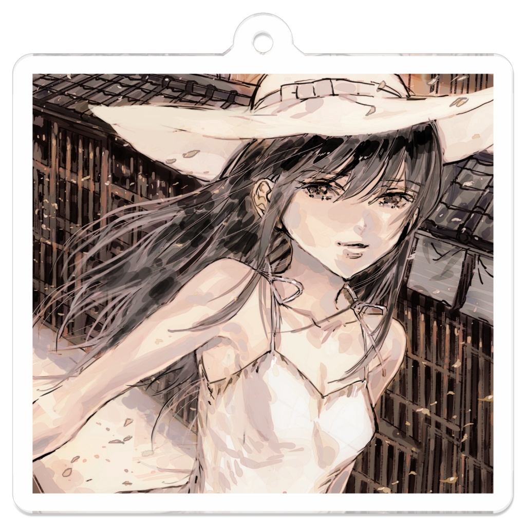 旅路をゆく少女のアクキー
