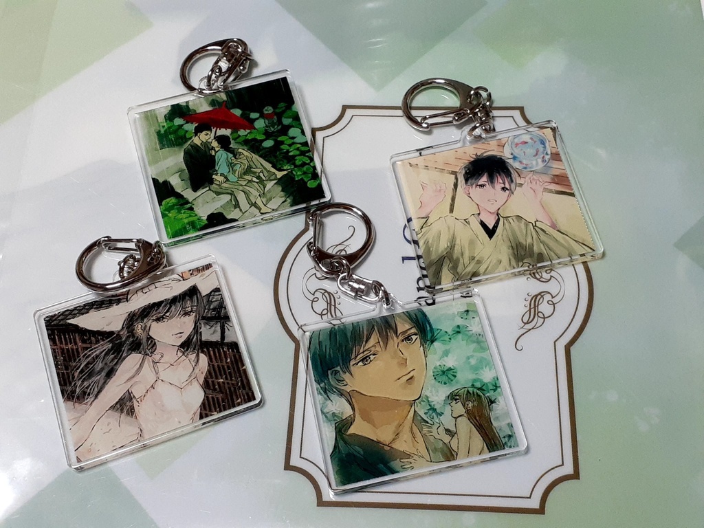 夏の少年のアクキー