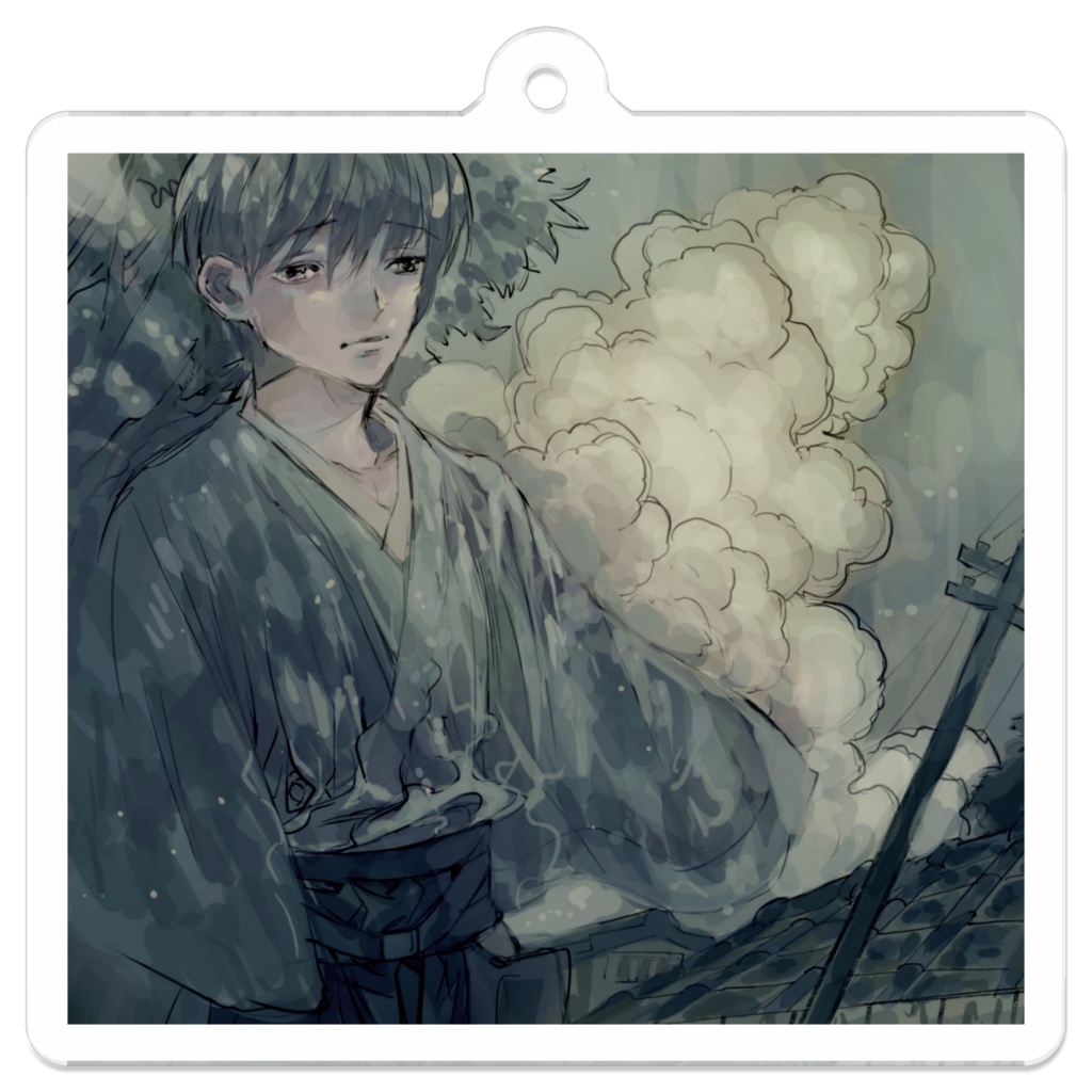 入道雲と青