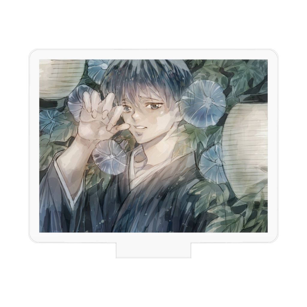 朝顔と雪洞と少年