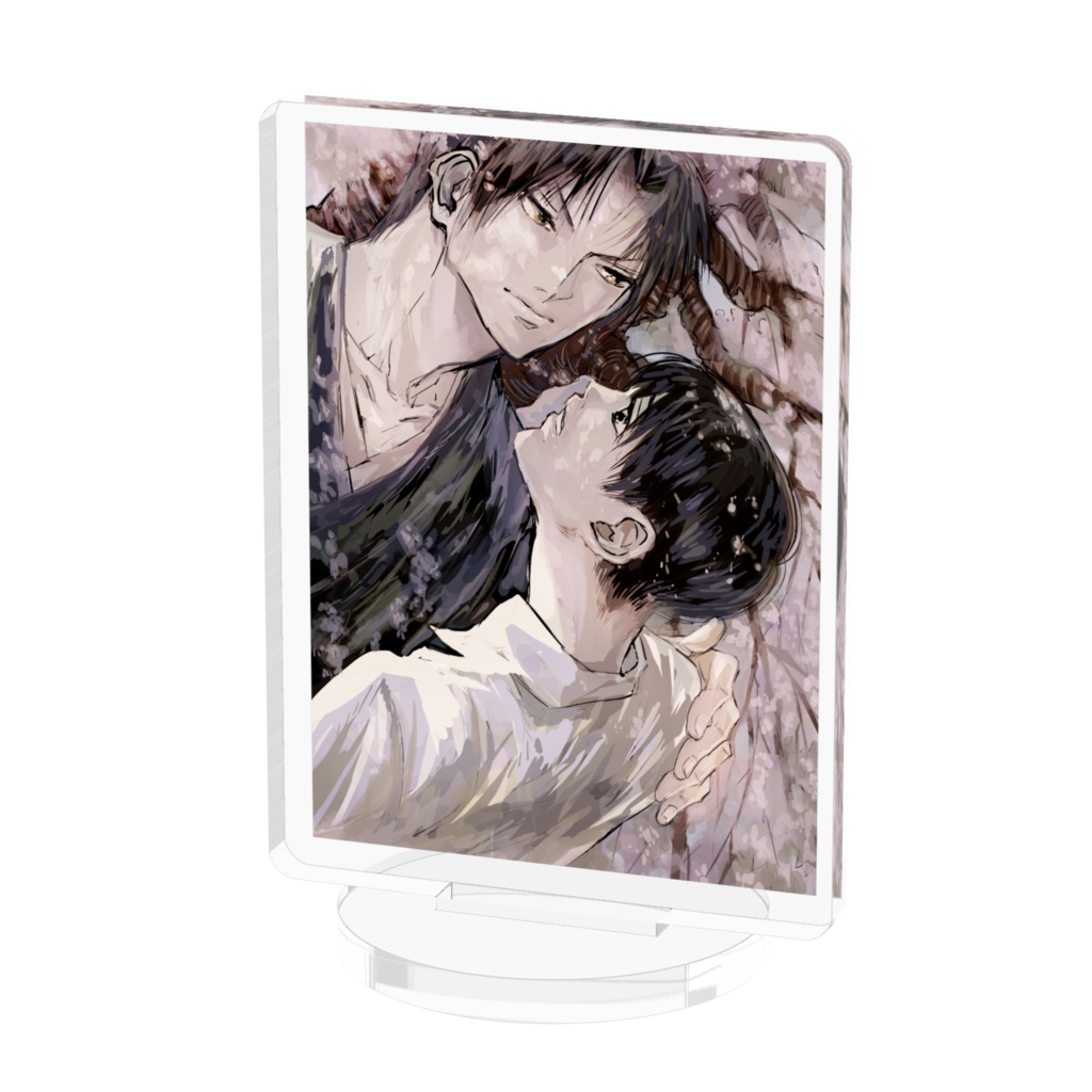 満開の櫻の木の下で