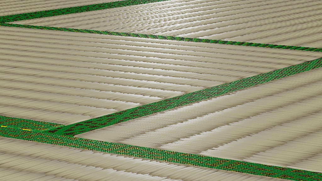 【無料配布】PBR畳テクスチャ素材 1k(1024×1024)