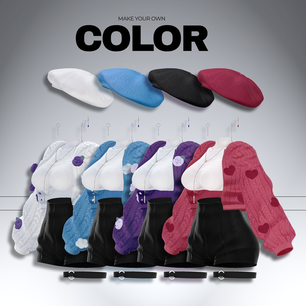 セレスティア SELESTIA 【専用】 Knit Cardigan set !!Renewal!!