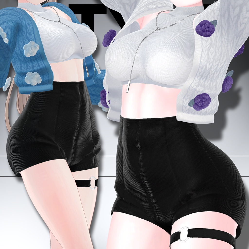 【#CORE】 Knit Cardigan Set 6AVATA