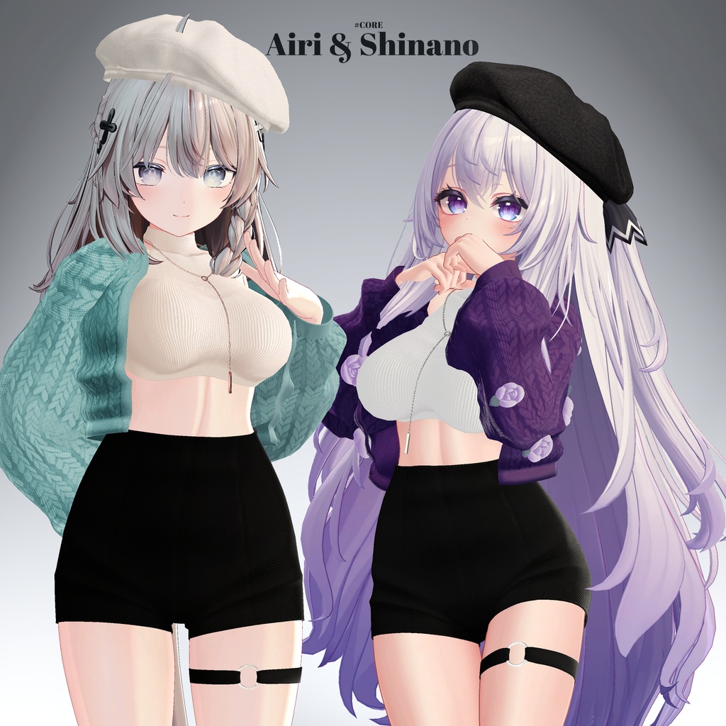 【#CORE】 Knit Cardigan Set 6AVATA