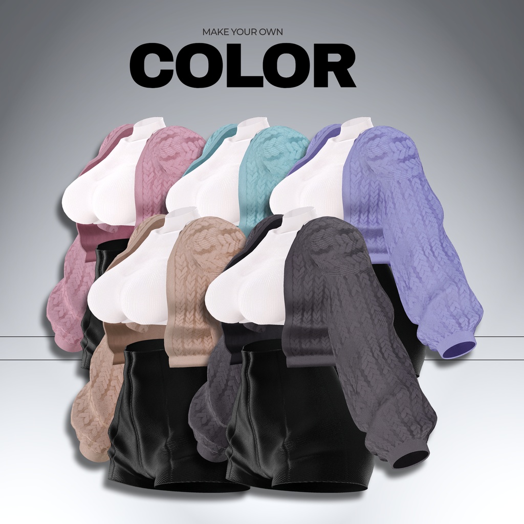 【#CORE】 Knit Cardigan Set 6AVATA