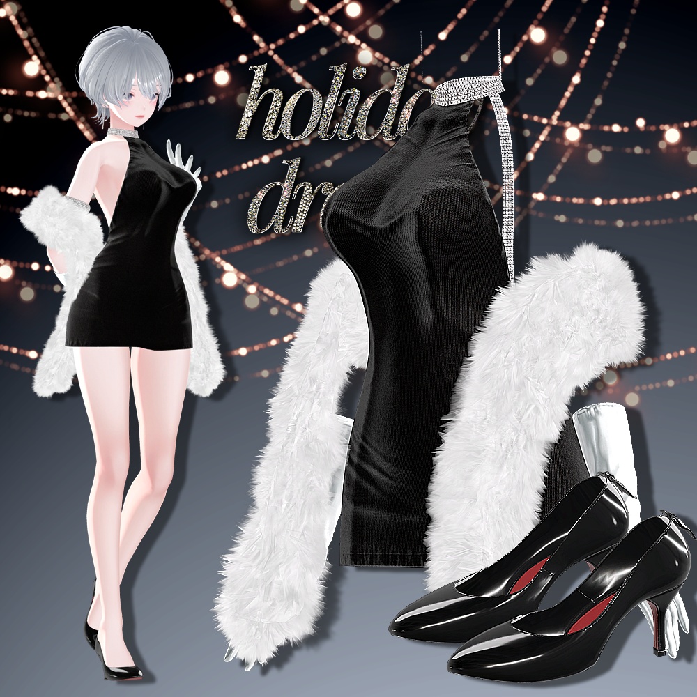 【#CORE】 Holiday_dresses_2set