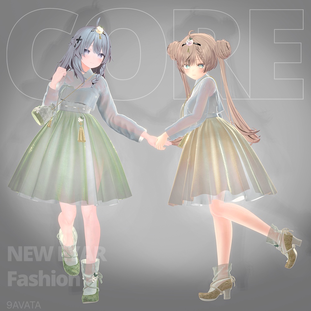 【#CORE】韓服 한복 Hanbok Korea's traditional attire