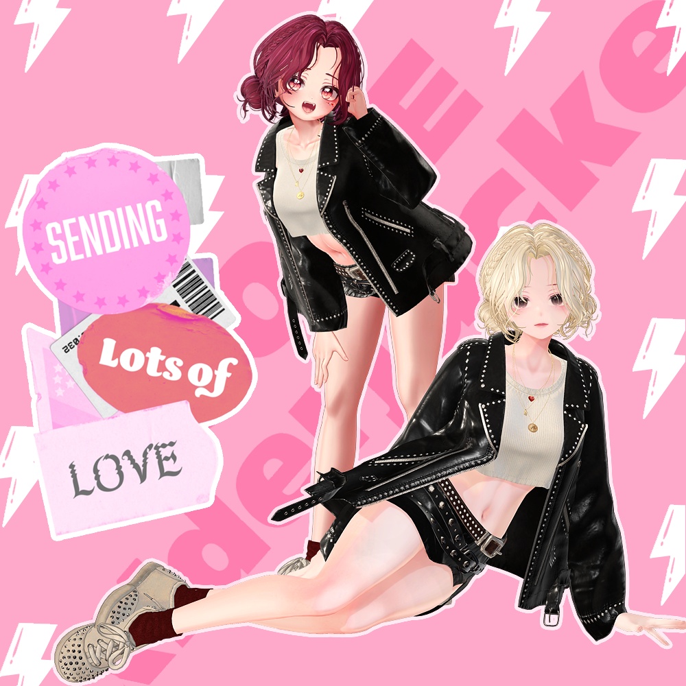[#CORE] Rider Jacket Set 8AVATA!!