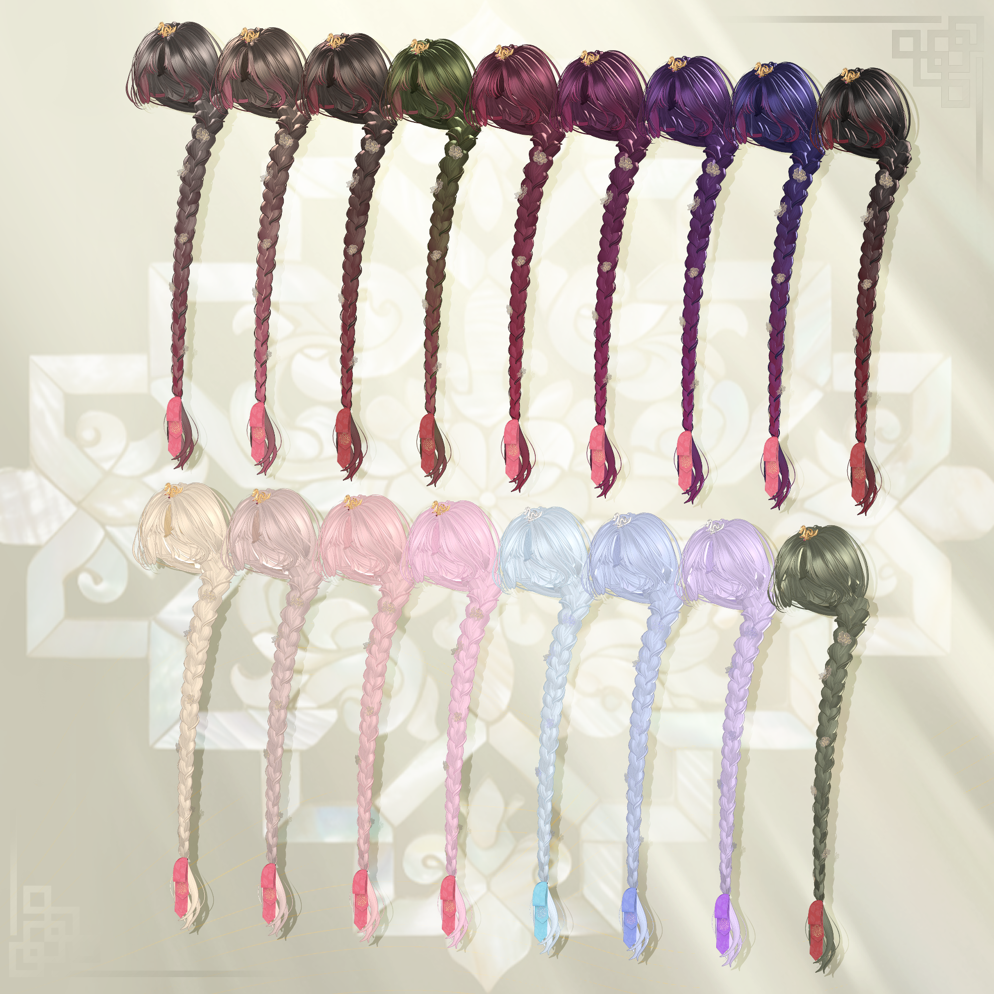 [#CORE] Royal Braid Hair 7AVATA!! - #CORE - BOOTH