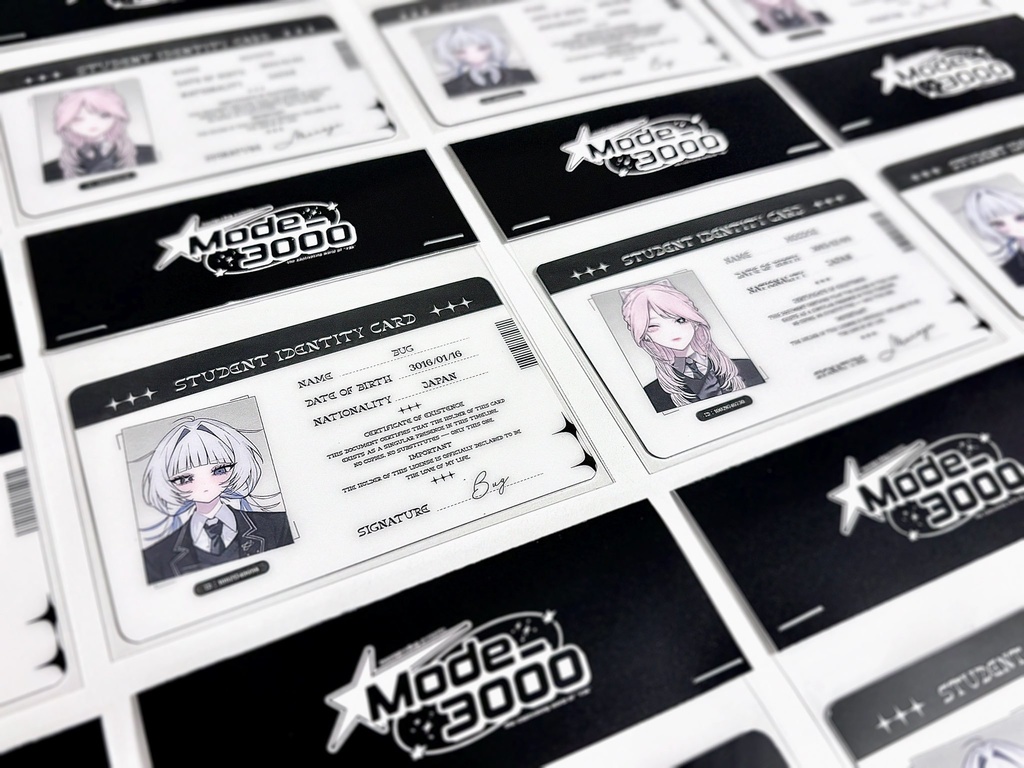 ⋆ ࣪ new ˖ ࣪⋆ STUDENT IDENTITY CARD【COMITIA155】