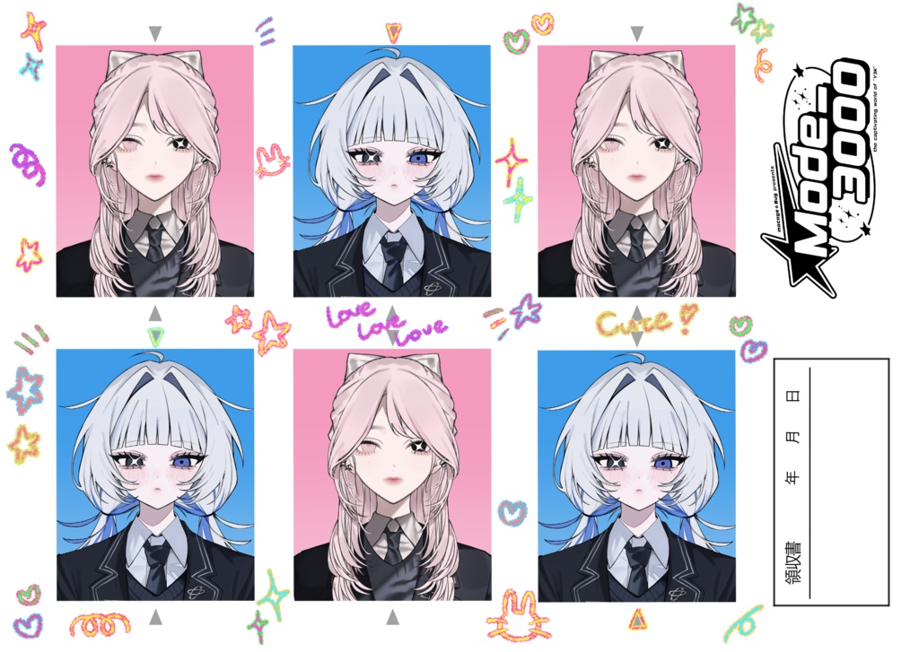 ⋆ ࣪ new ˖ ࣪⋆ ID PHOTO SHEET【COMITIA155】