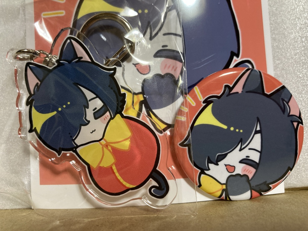 こねこちゃん＆みつねこちゃんセット - ねこが降る日 - BOOTH