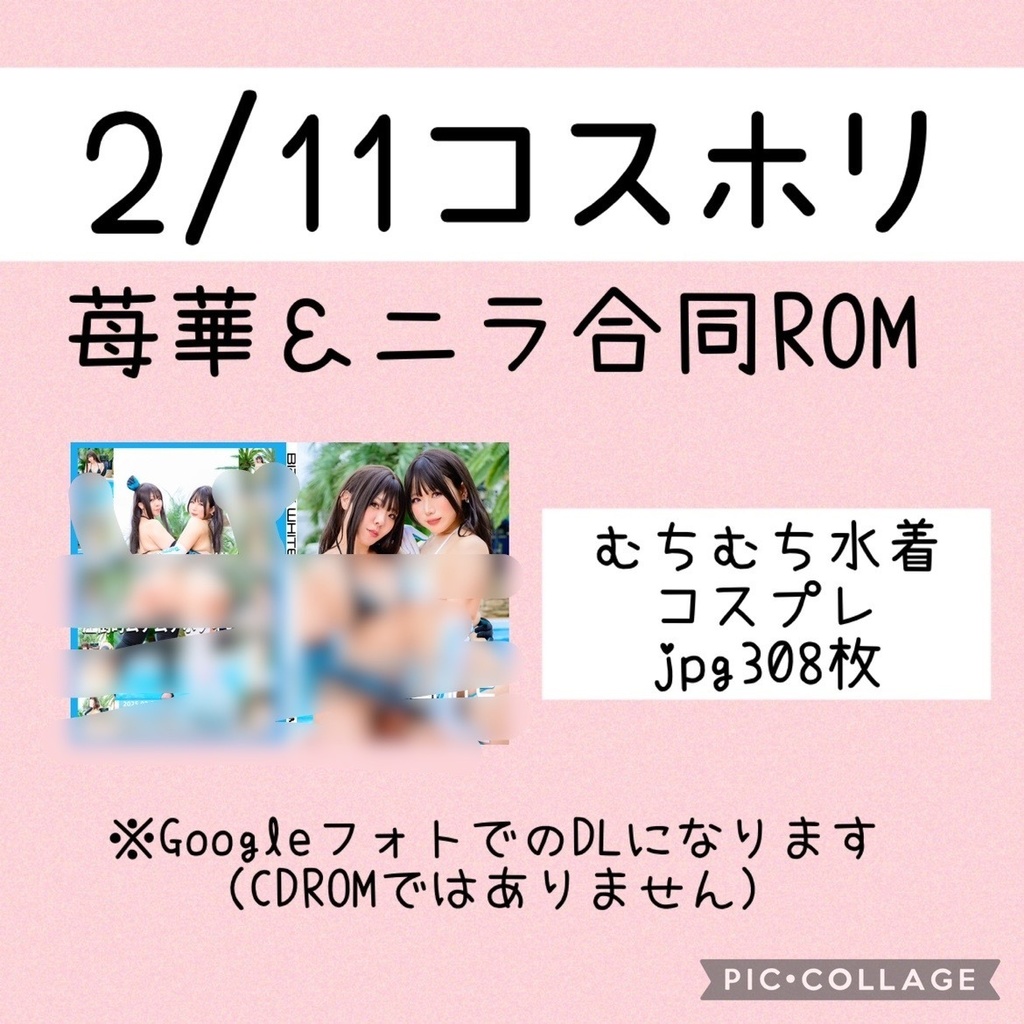コスホリ40／苺華＆ニラ水着ROM