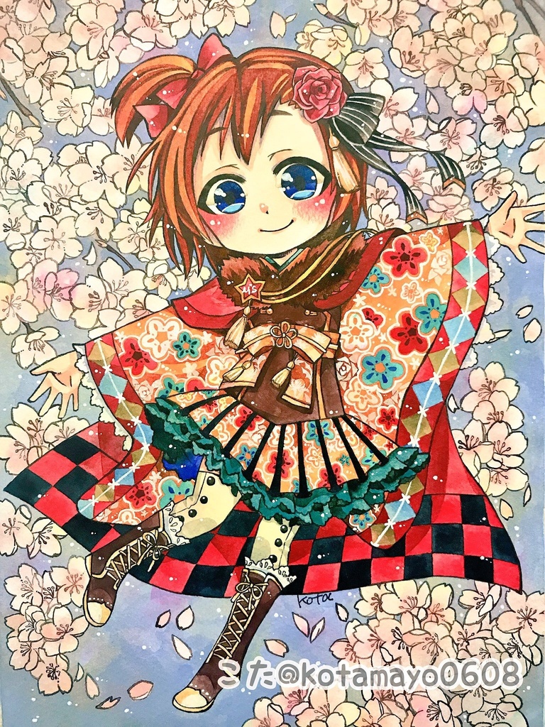 高坂穂乃果ちゃん原画 こたのお店 Booth 高坂穂乃果ちゃん原画 こたのお店 Booth