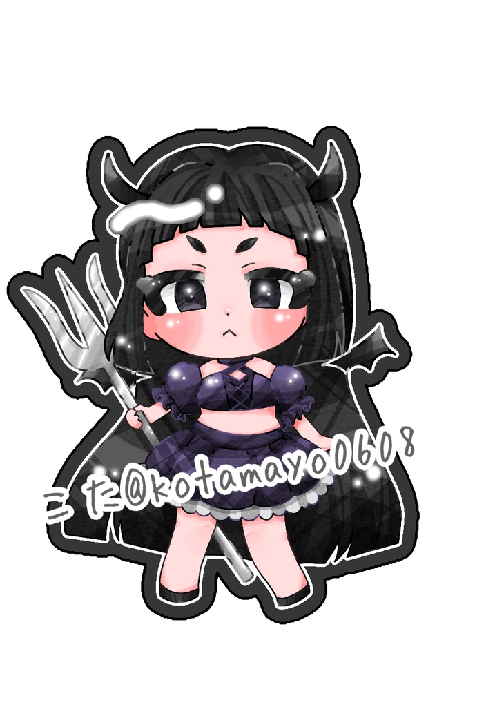 ハロウィンフレークシール