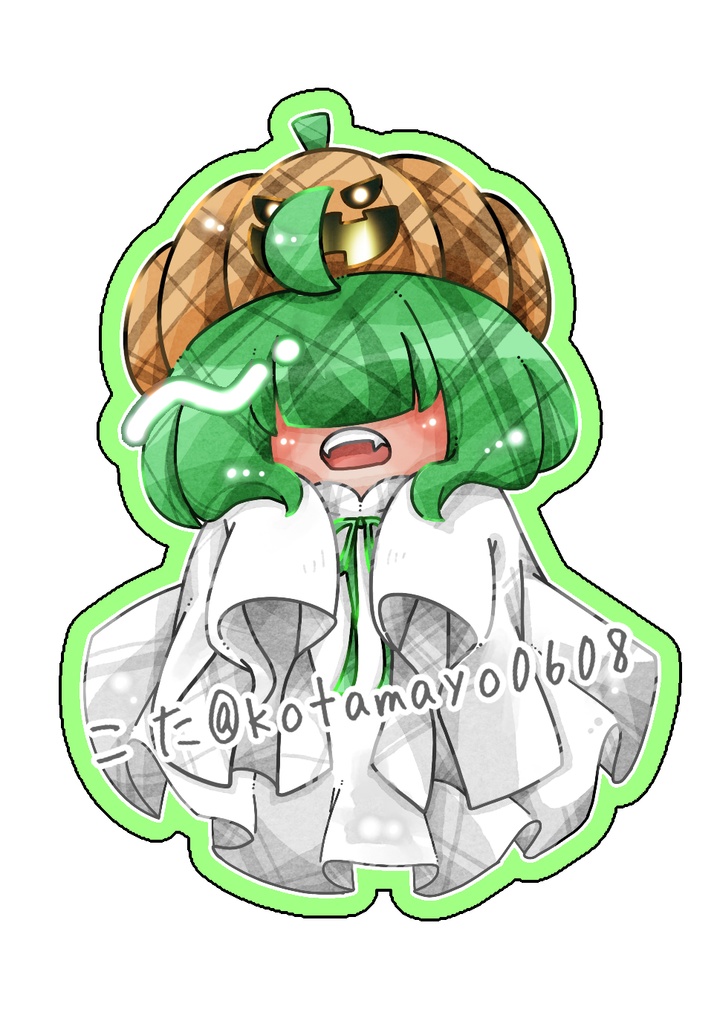 ハロウィンフレークシール