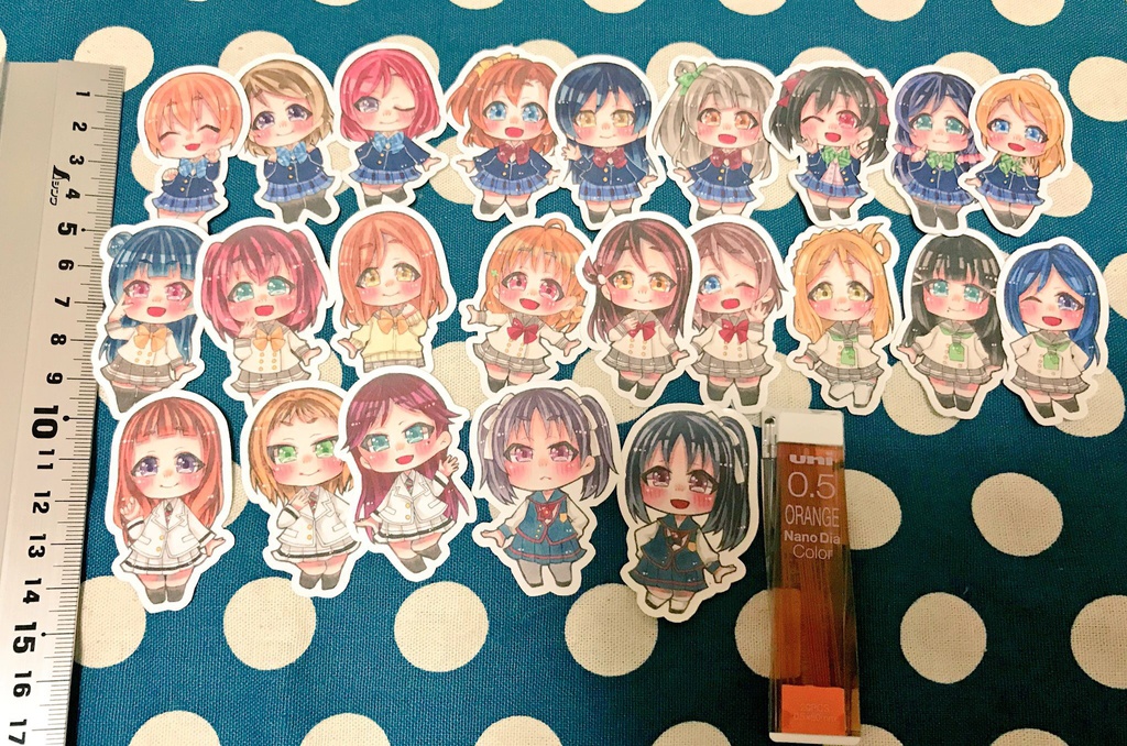 ラブライブフレークシール こたのお店 Booth