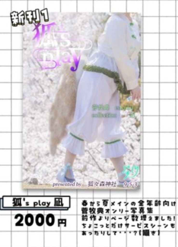 狐's play凪&癖写真集セット